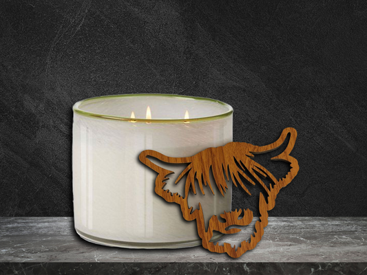 Cow Candle Coaster